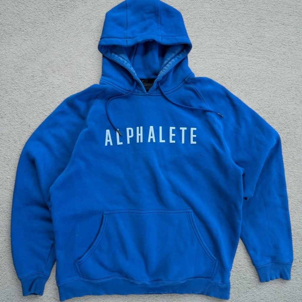 Blue Alphalete Hoodie XL Streetwear